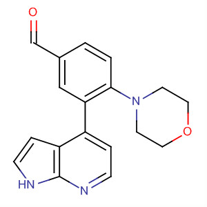����-4-��-[3-(1H-������[2,3-b]���-4-��)-����]-��ͪ�Y(ji��)��(g��u)ʽ_916172-94-6�Y(ji��)��(g��u)ʽ