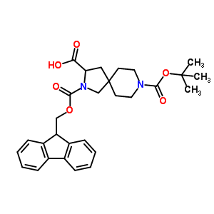 2-(((9H-��-9-��)������)�ʻ�)-8-(�嶡�����ʻ�)-2,8-�����s��[4.5]����-3-����Y��ʽ_849928-23-0�Y��ʽ